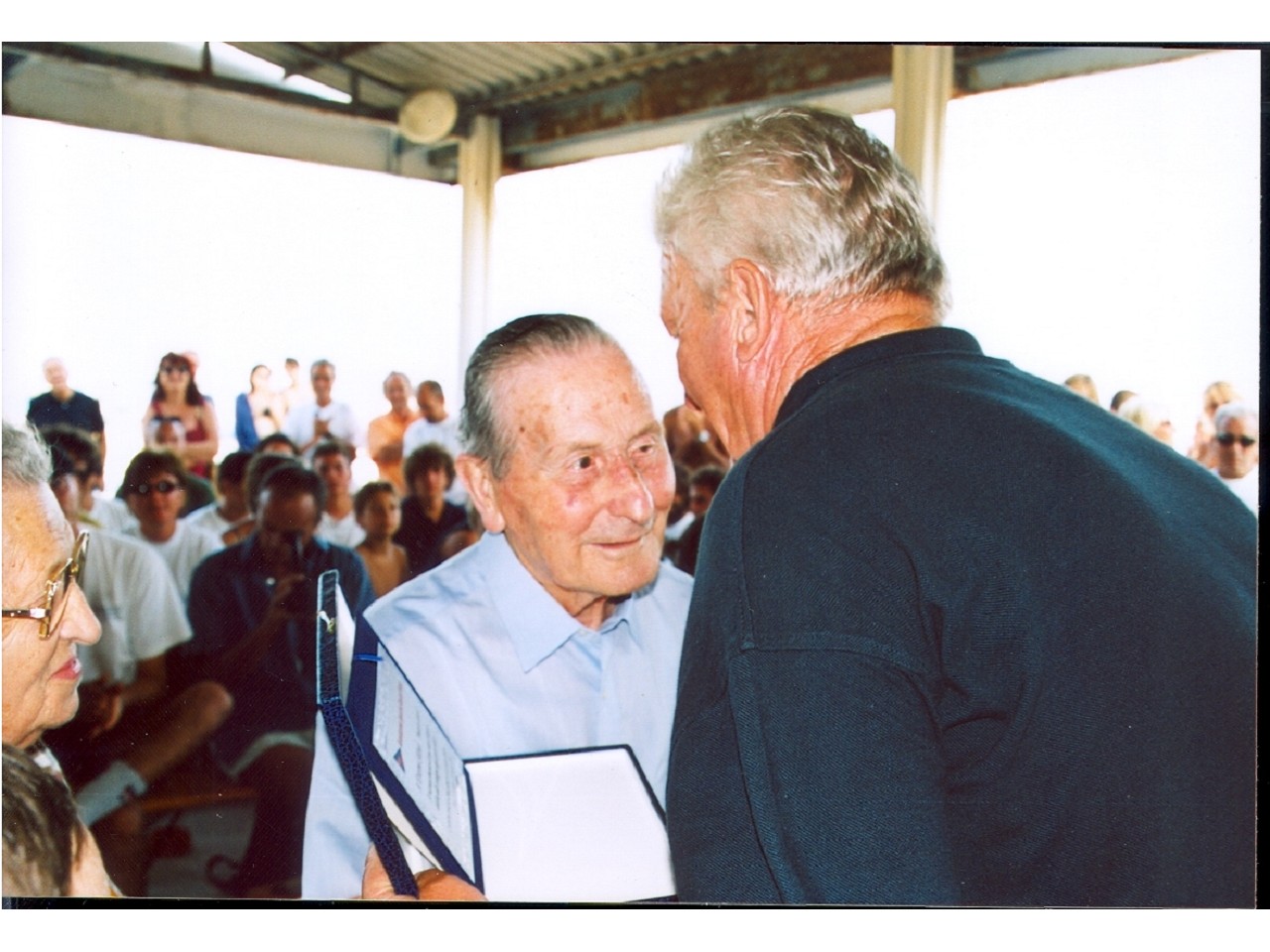 Erasmo premiato 'alla carriera' da Branko Stanchic